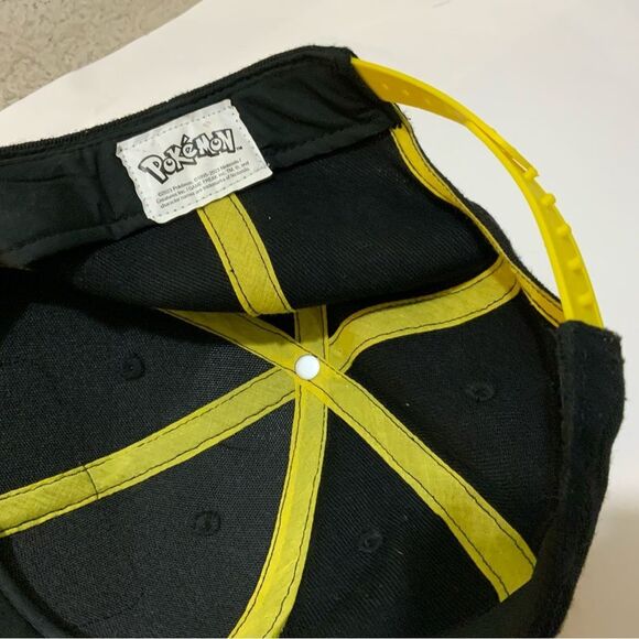 Pokemon Pikachu  Yellow Black  Men's Hat Cap Snapback Adjustable - Picture 4 of 4